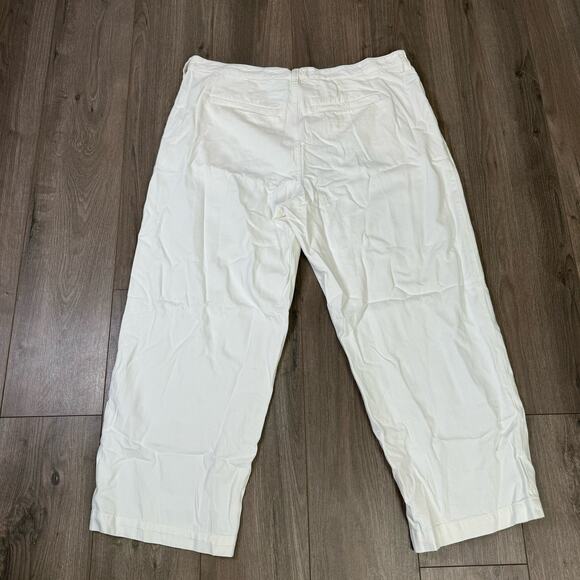 Madewell Harlow Wide Leg 100% Cotton Airy Denim Jeans US Women's 18W Plus - Picture 3 of 6